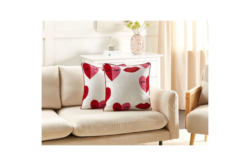 Pynteputer Periwinkle sett à 2 - Hagemøbler & utemiljø - Puter - Hageputer