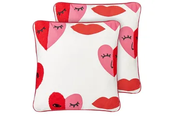 Pynteputer Periwinkle sett à 2 - Hagemøbler & utemiljø - Puter - Hageputer