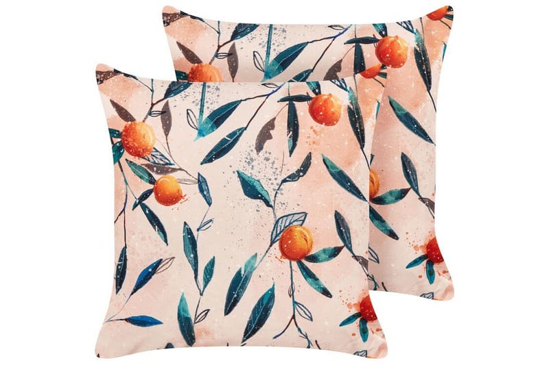 Richelu Utendørspute 45x45 cm - Oransje - Hagemøbler & utemiljø - Puter - Hageputer