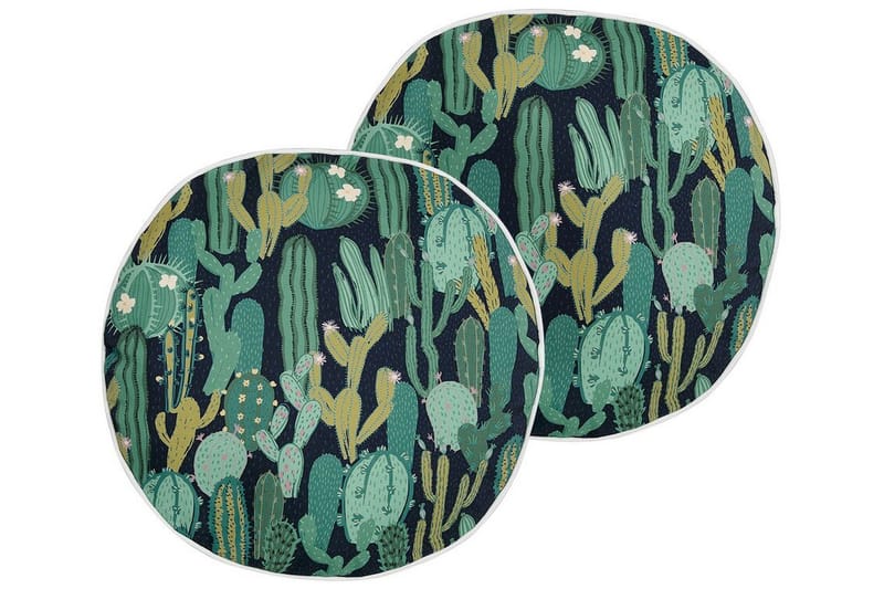 Ruffano Utendørspute 40 cm Rund - Grønnblå - Hagemøbler & utemiljø - Puter - Hageputer