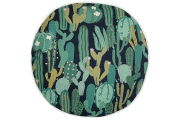 Ruffano Utendørspute 40 cm Rund - Grønnblå - Hagemøbler & utemiljø - Puter - Hageputer