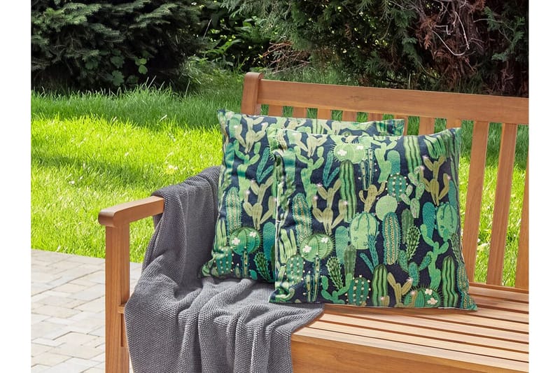 Ruffano Utendørspute 45x45 cm - Grønnblå - Hagemøbler & utemiljø - Puter - Hageputer