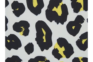 Runge Utendørspute 45x45 cm - Hvit/Sort/Gul - Hagemøbler & utemiljø - Puter - Hageputer