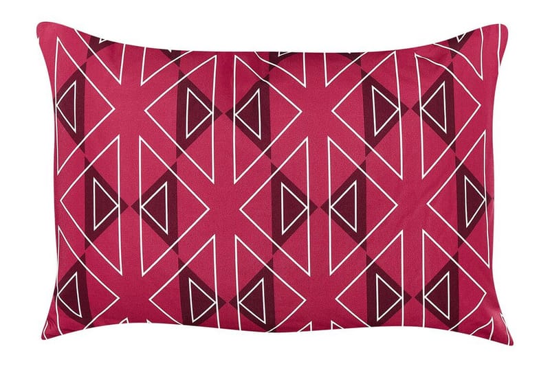 Santa Rosa Utendørspute 42x60 cm - Rosa/Hvit - Hagemøbler & utemiljø - Puter - Hageputer