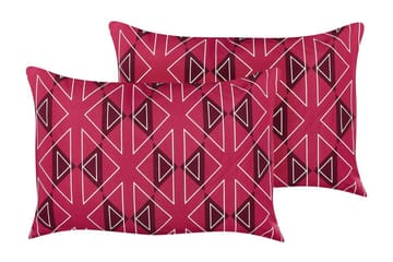 Santa Rosa Utendørspute 42x60 cm - Rosa/Hvit - Hagemøbler & utemiljø - Puter - Hageputer