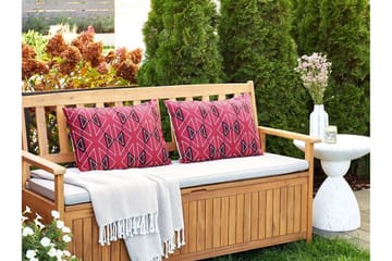 Santa Rosa Utendørspute 42x60 cm - Rosa/Hvit - Hagemøbler & utemiljø - Puter - Hageputer