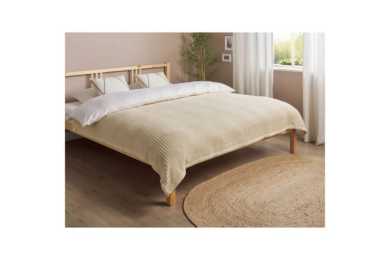 Sengeteppe Chagyl Beige, 150x200 cm - Beige, 150x200 cm - Hagemøbler & utemiljø - Puter - Sofaputer & benkeputer