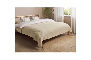 Sengeteppe Chagyl Beige, 200x220 cm - Beige, 200x220 cm - Hagemøbler & utemiljø - Puter - Sofaputer & benkeputer