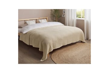 Sengeteppe Chagyl Beige, 220x240 cm - Beige, 220x240 cm - Hagemøbler & utemiljø - Puter - Sofaputer & benkeputer