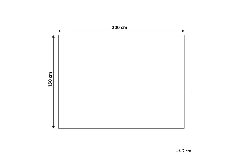 Sengeteppe Chagyl Taupe, 150x200 cm - Taupe, 150x200 cm - Hagemøbler & utemiljø - Puter - Sofaputer & benkeputer