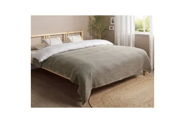 Sengeteppe Chagyl Taupe, 200x220 cm - Taupe, 200x220 cm - Tekstiler & tepper - Sengetøy - Sengeteppe - Sengeteppe dobbeltseng