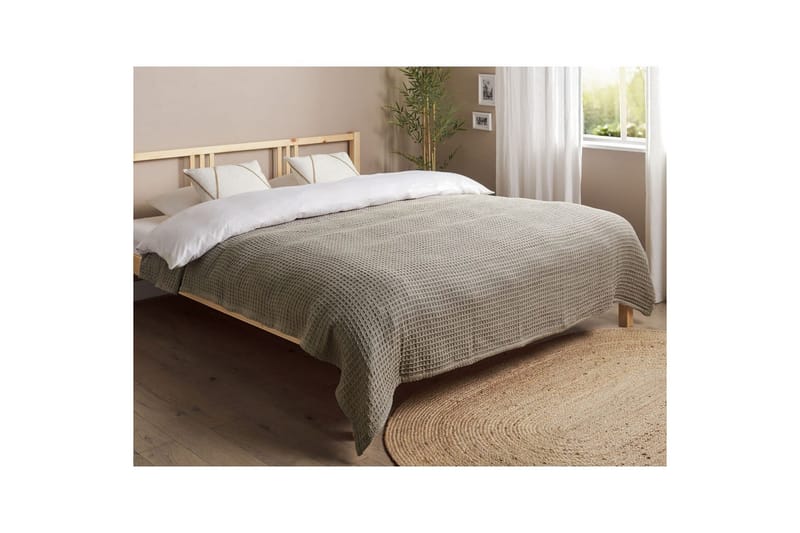 Sengeteppe Chagyl Taupe, 200x220 cm - Taupe, 200x220 cm - Hagemøbler & utemiljø - Puter - Sofaputer & benkeputer