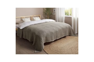 Sengeteppe Chagyl Taupe, 220x240 cm - Taupe, 220x240 cm - Tekstiler & tepper - Sengetøy - Sengeteppe - Sengeteppe dobbeltseng