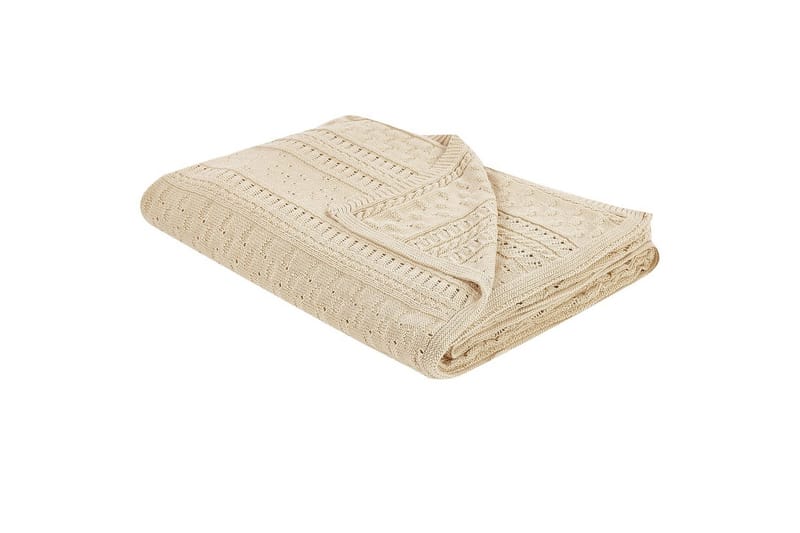 Sengeteppe Daulet Beige - Beige - Hagemøbler & utemiljø - Puter - Sofaputer & benkeputer