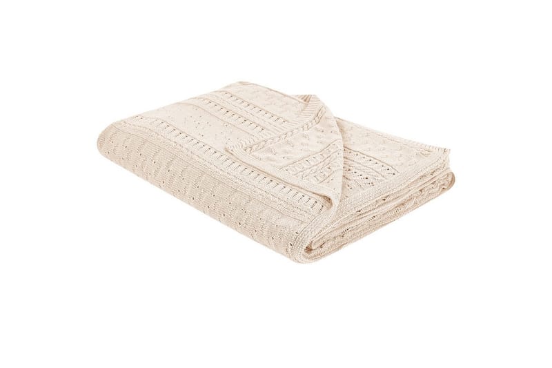 Sengeteppe Daulet Lys beige - Lys beige - Hagemøbler & utemiljø - Puter - Sofaputer & benkeputer