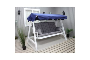 Sittedel med ryggstøtte Maxi Høy Rygg med Sideputer - Grå - Hagemøbler & utemiljø - Puter - Hammockputer