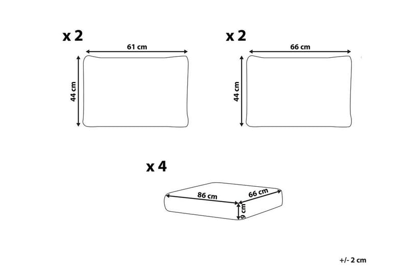 Bochini Putetrekk 66x86 cm - Kremhvit - Tekstiler & tepper - Sengetøy - Sovepute - Putebeskyttelse