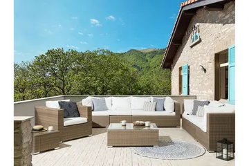 Melantha Putetrekk 75x120 cm - Kremhvit - Hagemøbler & utemiljø - Øvrig hagemøbler - Tilbehør hagemøbler - Møbeltrekkpakker