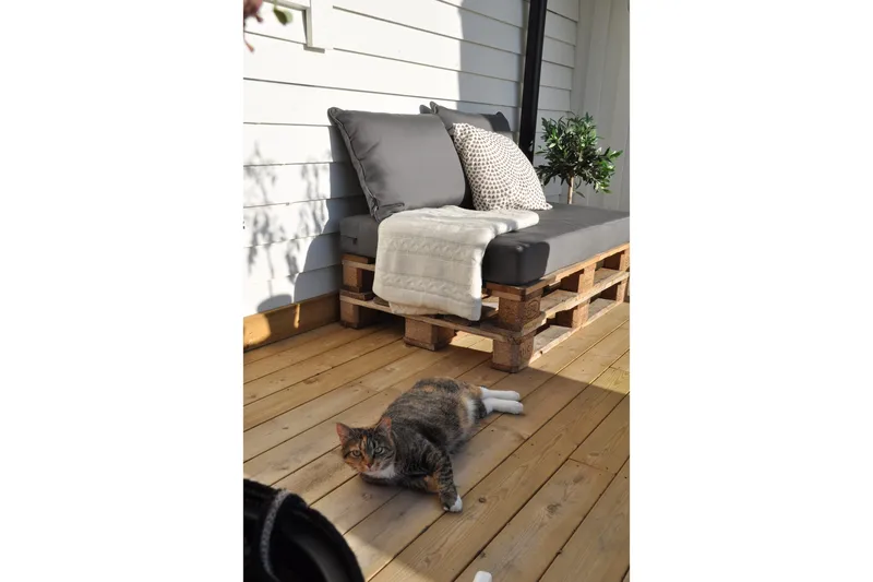 Royal Palle Sittepute 120x80 cm Vannavstøtende Svart - Fritab - Hagemøbler & utemiljø - Puter - Hagepute ute