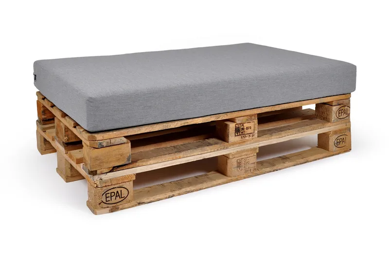 Royal Palle Sittepute 120x80 cm Vannavstøtende Lysegrå, Fritab