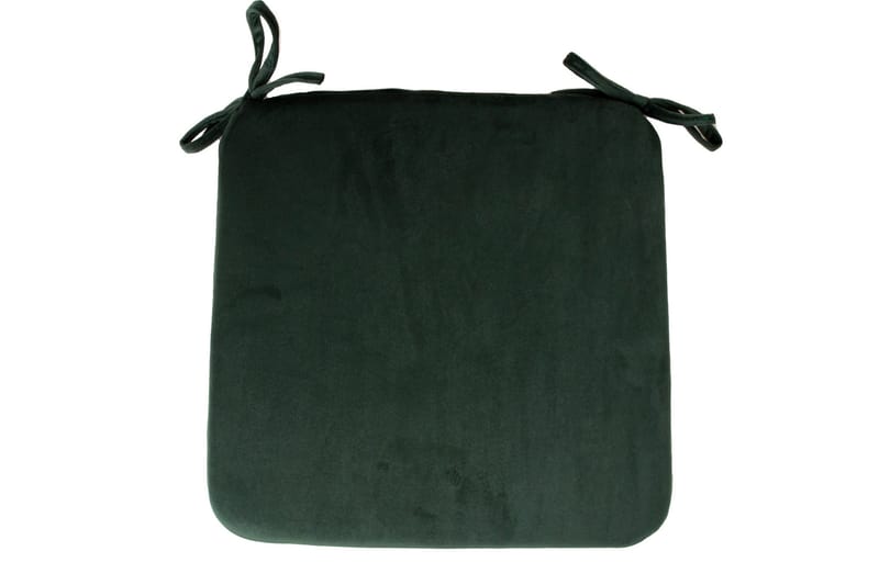 Velvet Sittepute 39x39x25 cm Mørkegrønn