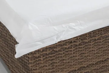 Bahamas Innerpute Ottoman/Bord - Hvit - Hagemøbler & utemiljø - Puter - Hagepute ute