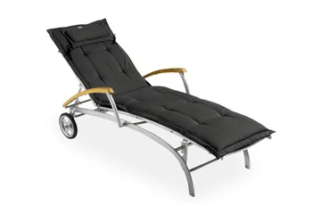 Canyon Solsängsdyna med nackkudde Fritab Dark grey - Hagemøbler & utemiljø - Puter - Solsengputer