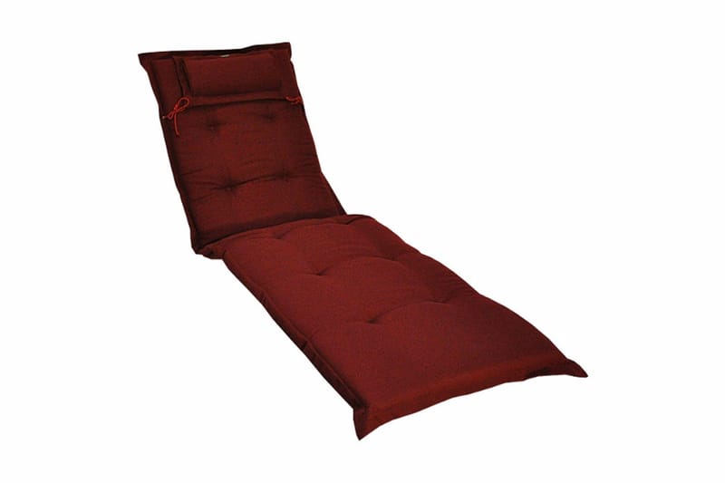 Solsengepute Fritab Canyon solsengpute med nakkekudde Wine red - Hagemøbler & utemiljø - Puter - Solsengputer