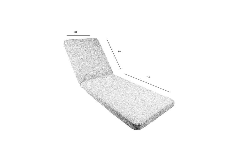 Solstolpute Fritab River - Beige Rustic - Hagemøbler & utemiljø - Puter - Solsengputer