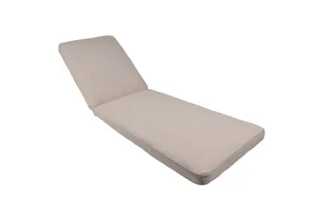 Solstolpute Fritab River - Beige Rustic - Hagemøbler & utemiljø - Puter - Solsengputer