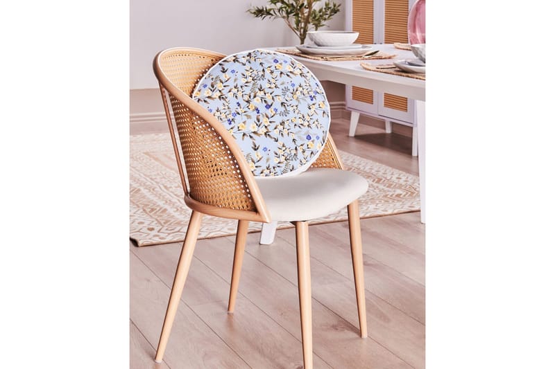 Specchia Utendørspute 40 cm Rund - Blå/Grønn/Gul - Hagemøbler & utemiljø - Puter - Hageputer