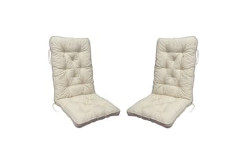 Stolpute med ryggstøtte Malmö Maxi Høy Rygg Beige - Beige - Hagemøbler & utemiljø - Puter - Hageputer ute