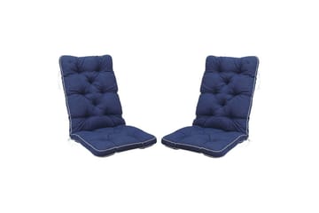 Stolpute med ryggstøtte Malmö Maxi Høy Rygg Blå - Blå - Hagemøbler & utemiljø - Puter - Hageputer ute