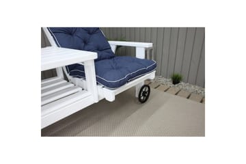 Stolpute med ryggstøtte Malmö Maxi Høy Rygg Blå - Blå - Hagemøbler & utemiljø - Puter - Hageputer ute