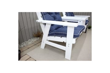 Stolpute med ryggstøtte Malmö Maxi Høy Rygg Blå - Blå - Hagemøbler & utemiljø - Puter - Hageputer ute