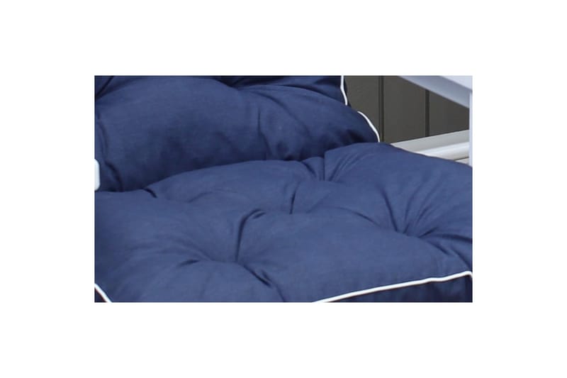 Stolpute med ryggstøtte Malmö Maxi Høy Rygg Blå - Blå - Hagemøbler & utemiljø - Puter - Hageputer ute