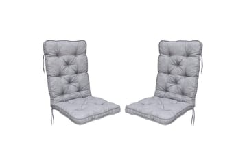 Stolpute med ryggstøtte Malmö Maxi Høy Rygg - Grå - Hagemøbler & utemiljø - Puter - Posisjonsputer