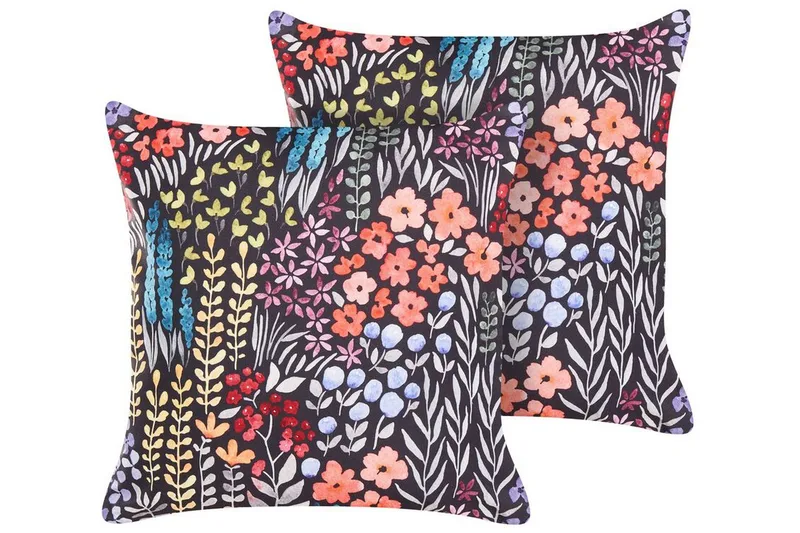 Sylvan Lake Utendørspute 45x45 cm - Svart - Hagemøbler & utemiljø - Puter - Hageputer