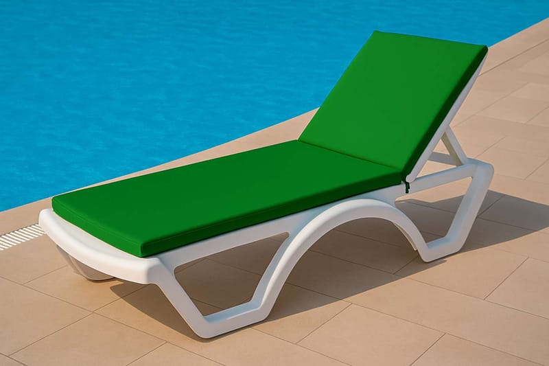 Travos Solstolpute - Grønn - Hagemøbler & utemiljø - Puter - Solsengputer