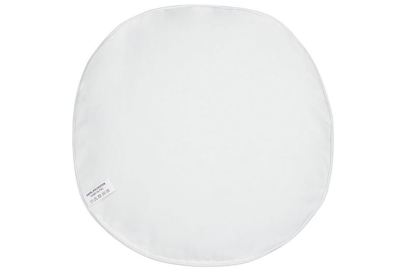 Trepuzzi Utendørspute 40 cm Rund - Hvit/Rosa - Hagemøbler & utemiljø - Puter - Hageputer