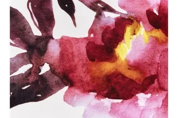 Trepuzzi Utendørspute 42x60 cm - Hvit/Rosa - Hagemøbler & utemiljø - Puter - Hageputer