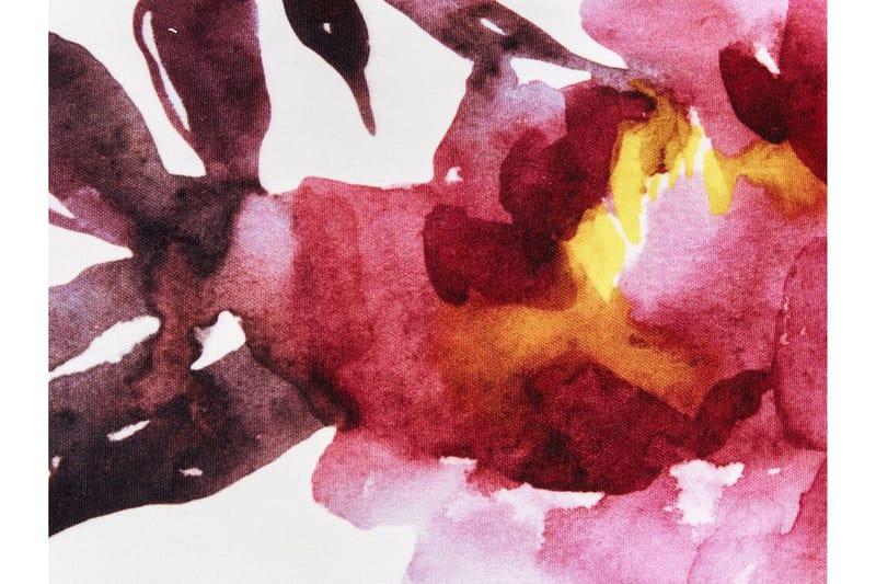 Trepuzzi Utendørspute 42x60 cm - Hvit/Rosa - Hagemøbler & utemiljø - Puter - Hageputer