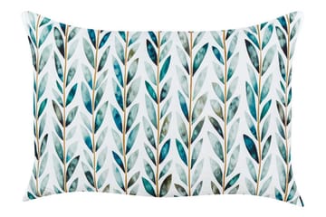 Tricase Utendørspute 42x60 cm - Hvit/Grønn - Hagemøbler & utemiljø - Puter - Hageputer