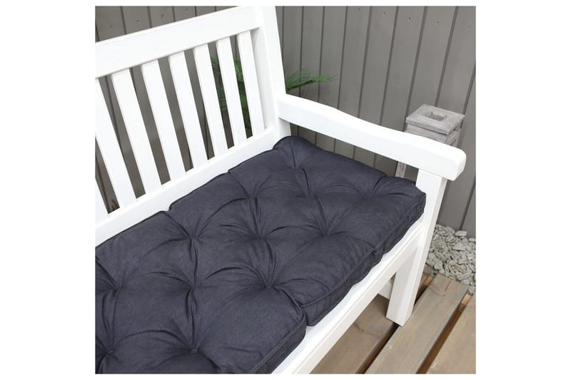 Utendørs sofapute Brooklyn 190 cm Svart - Svart - Hagemøbler & utemiljø - Puter - Sofaputer & benkeputer