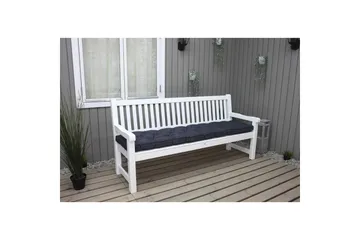 Utendørs sofapute Brooklyn 190 cm Svart - Svart - Hagemøbler & utemiljø - Puter - Sofaputer & benkeputer
