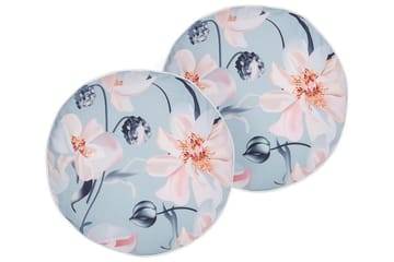 Utendørspute Benedetta 40 cm Rundt 2 stk - Blå - Hagemøbler & utemiljø - Puter - Hageputer