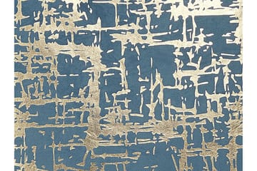 Utendørspute Beneton 45x45 cm - Blå/Gull - Hagemøbler & utemiljø - Puter - Hageputer