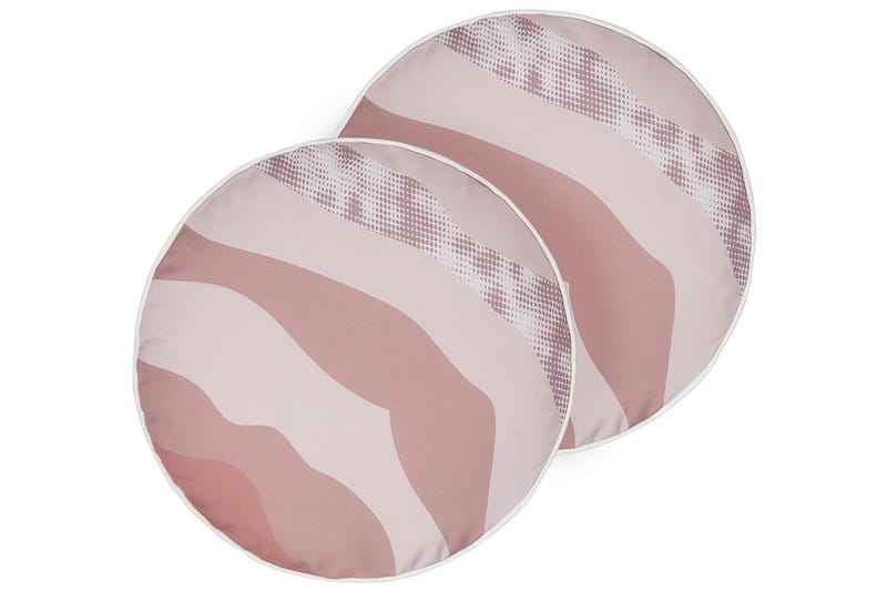 Utendørspute Busto 40 cm Rundt - Rosa - Møbler - Bord - Sofabord & salongbord