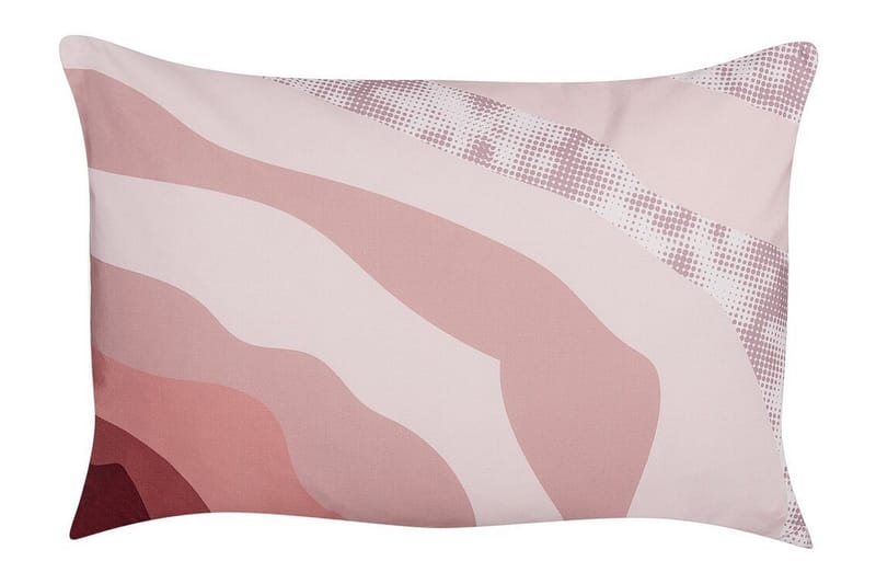 Utendørspute Busto 42x60 cm 2 stk - Rosa - Hagemøbler & utemiljø - Puter - Hageputer