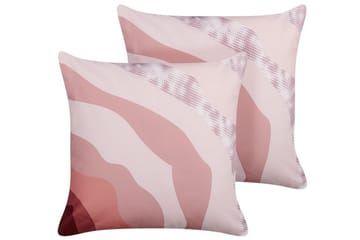 Utendørspute Busto 45x45 cm - Rosa - Hagemøbler & utemiljø - Puter - Hageputer